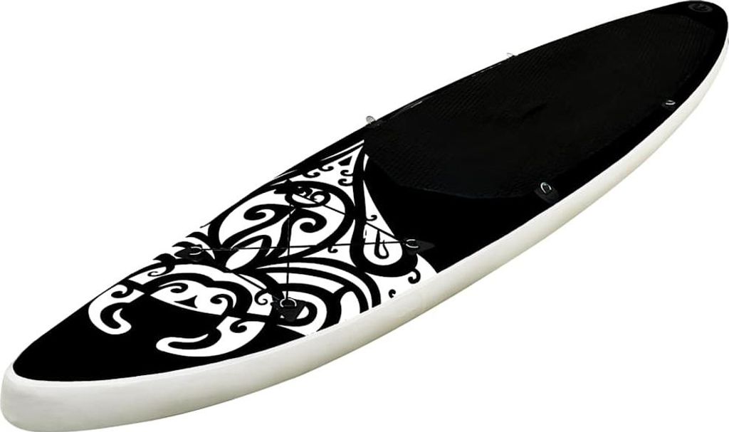 sada SUP prken vidaXL nafukovací 305x76x15 cm černá Obrázek produktu 