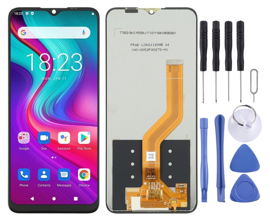 Für Doogee X96 Display Full LCD ohne Rahmen Einheit Reparatur Schwarz Ersatz Neu