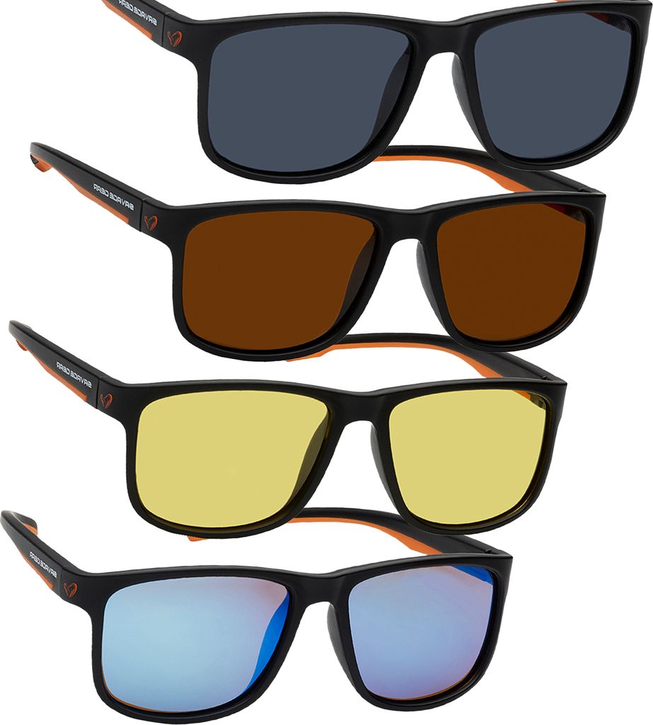 Savage Gear Savage1 Polarized Sunglasses Blue Mirror Angeln Brille