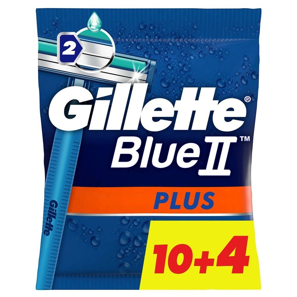 Gillette Blue2 Plus jednorazowa maszynka do golenia 14 szt Zdjęcie produktu 7