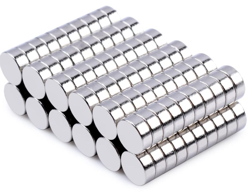 100 Stück Neodym-Magnete, 4 x 2 mm Mini-Magnete, kleine starke Magnete, Magnete, Magnete zum Basteln, Magnete für Whiteboards, Pinnwände, Magnet...