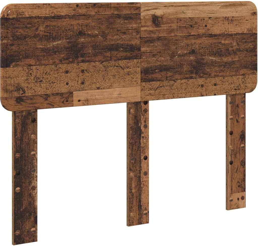 vidaXL Kopfteil Altholz 90 cm Holzwerkstoff