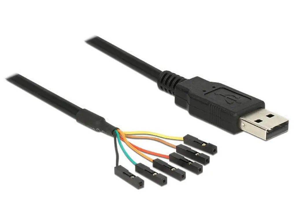 Câble USB TTL 5V Delock pour Programmation Arduino et Débogage Série