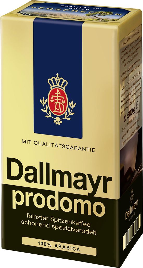 Dallmayr Prodomo 500g, 500 g, Medium geröstet, Americano, Produktbild 