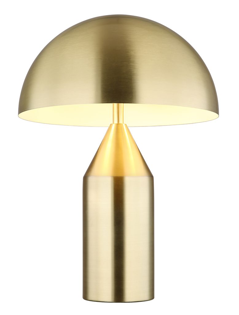 Globo Lighting Tischleuchte Metall messingfarben matt, Produktbild 