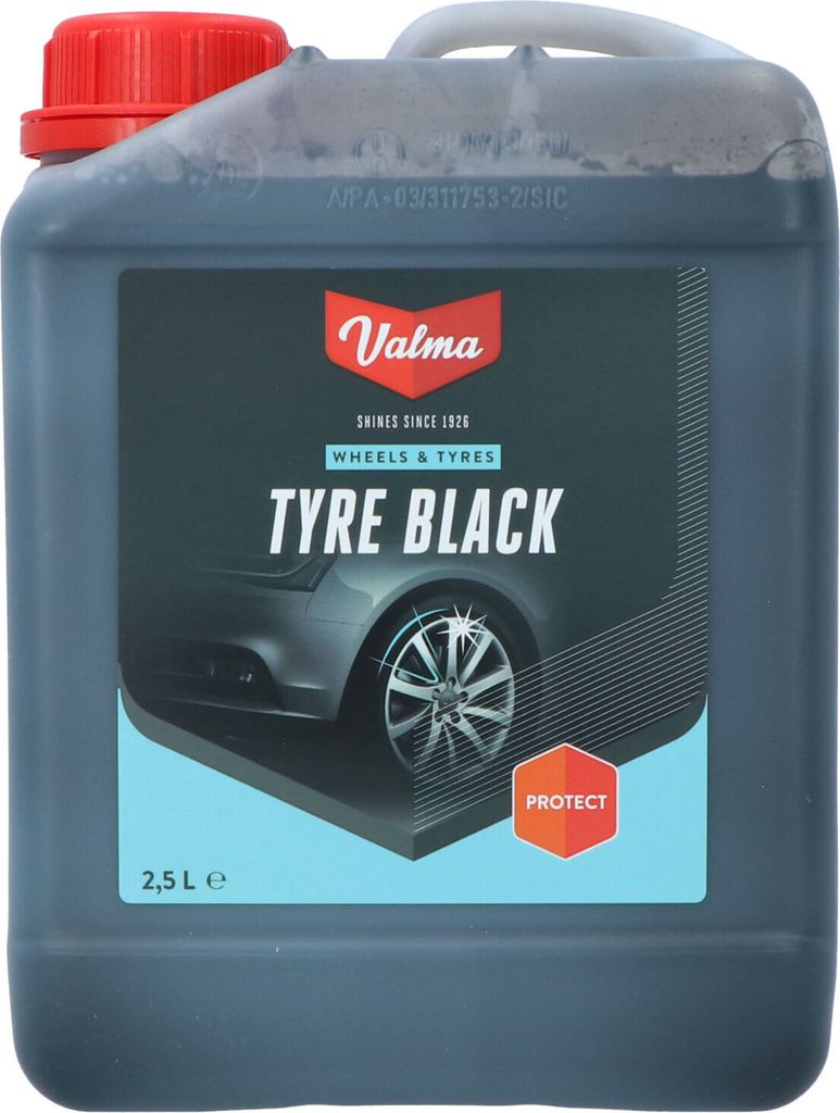 Valma A26A A26A Tire black Reifenreiniger flüssig 2,5L Produktbild 