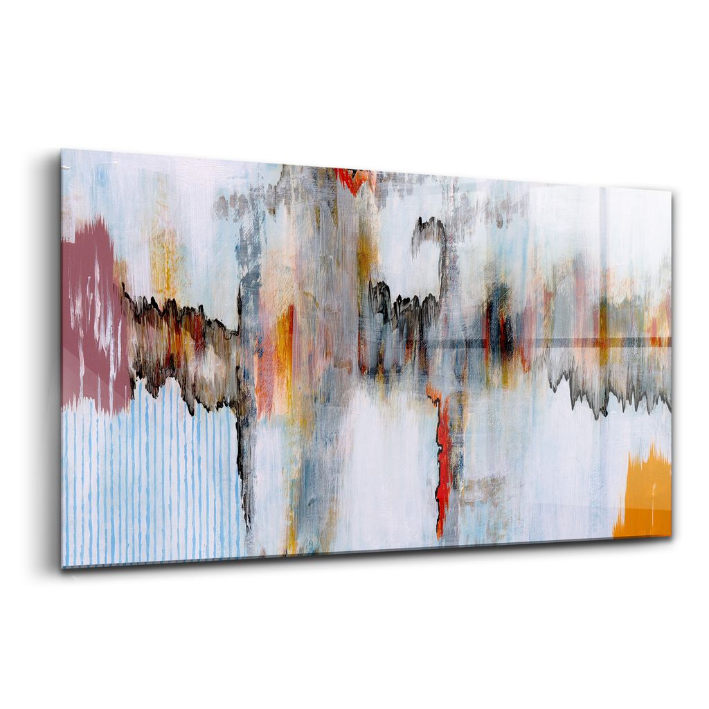 Glasmalerei - dekorative Malerei - moderne Malerei - 100x50 - Hautpflege