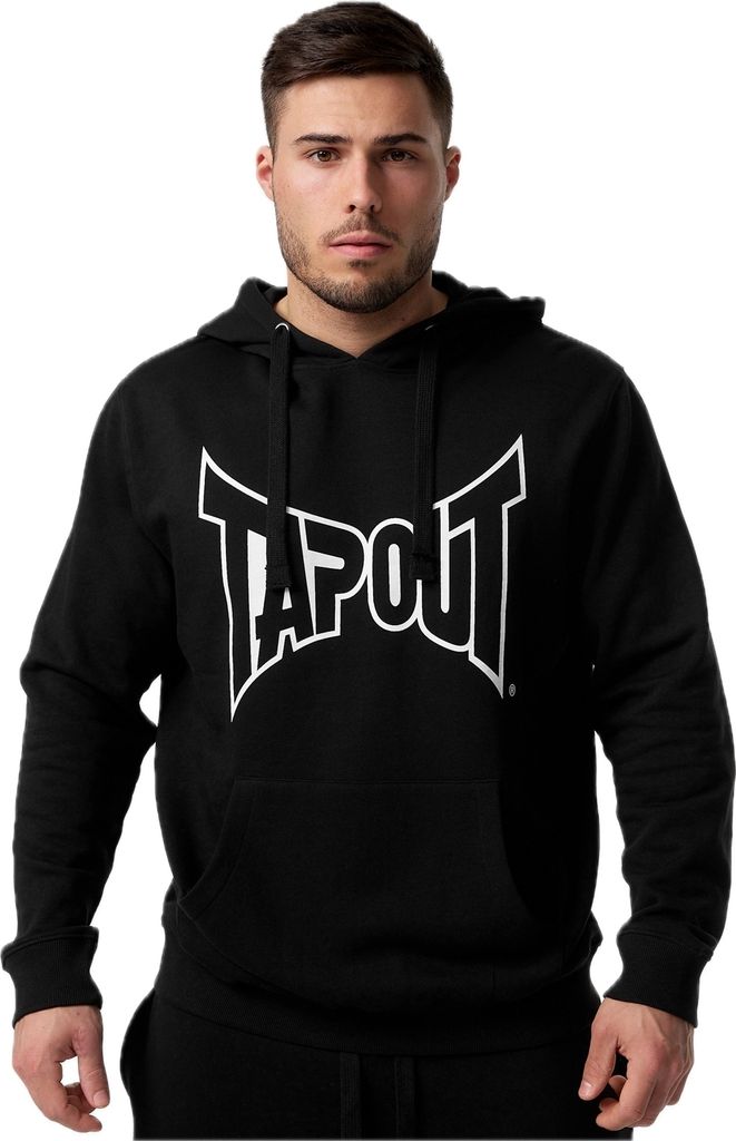 Tapout Herren Hoodie Lifestyle Basic black/white L