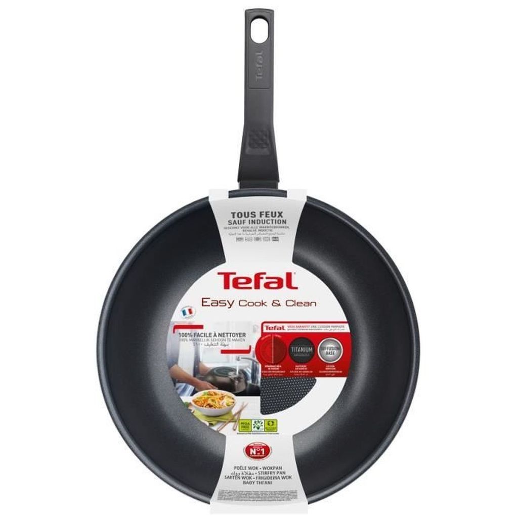 Tefal EASY COOK AND Clean B55419 Wokpfanne, 28 cm max. Produktbild 