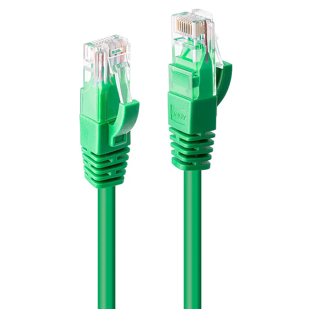Migliora il Lag: Lindy 48047 Cavo Ethernet Cat6 Verde 1m per Gaming