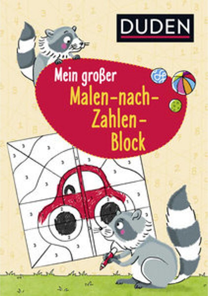 Mein großer Malen-nach-Zahlen-Block Immagine del prodotto 