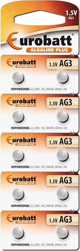 Stock 10X Batterie Orologio AG3 LR41 GP92A 1.5V Prezzo Outlet