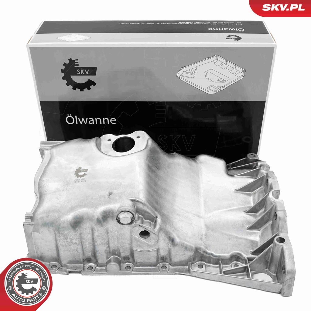 ESEN SKV 48SKV861 Ölwanne Motorölwanne für VW PASSAT Variant (3B6) PASSAT Variant (3B5) PASSAT (3B3) PASSAT (3B2) für AUDI A4 Avant (8ED, B7) A...