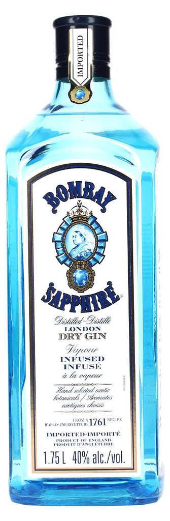Bombay Saphire Distilled London Dry Gin - 1,75 Liter Produktbild 