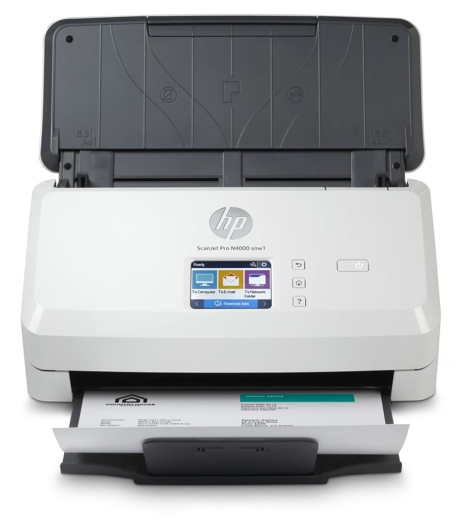 HP Scanjet Pro N4000 snw1 Sheet-feed Scanner, 216 x 3100 Zdjęcie produktu 