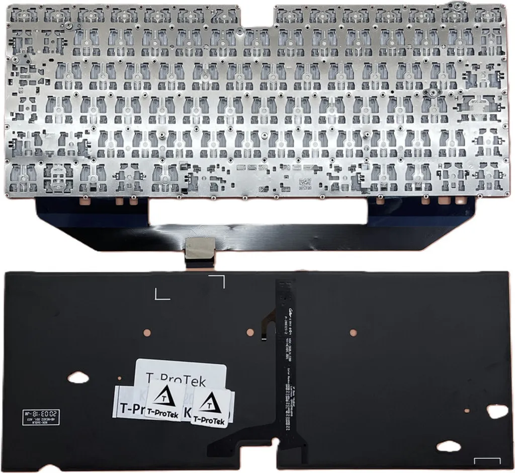 Clavier Noir AZERTY avec touches silencieuses pour P/N 9Z.NEXBH.00G