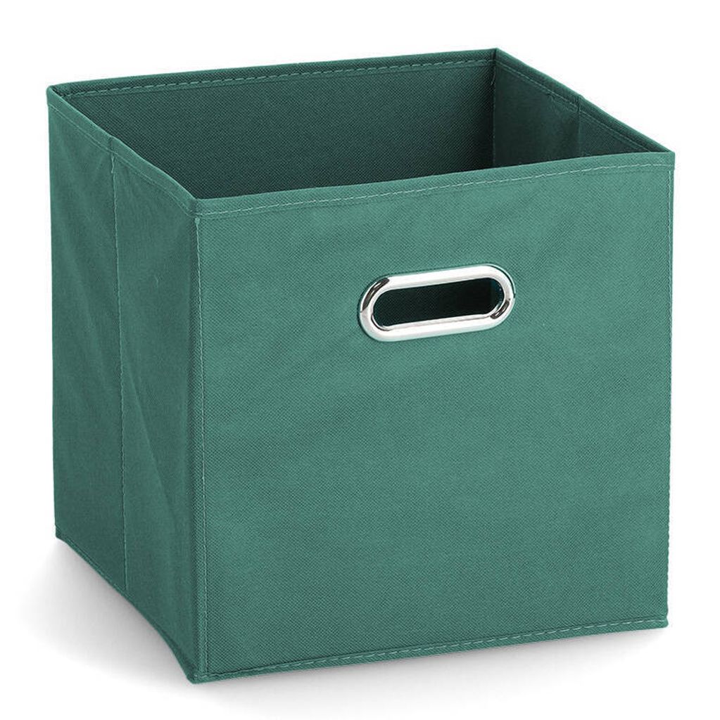ZELLER Úložný box textilní petrolejový 28x28x28cm Obrázek produktu 
