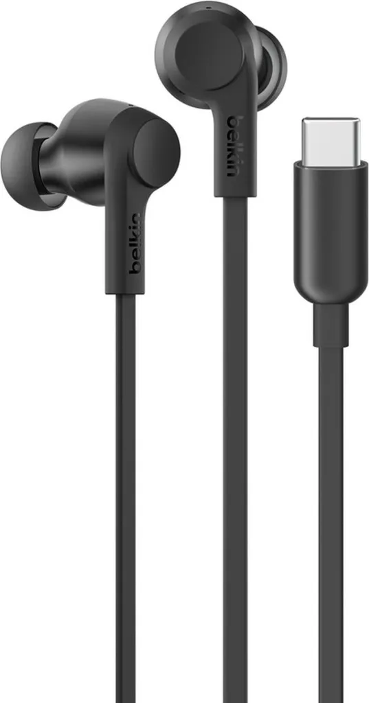 Écouteurs Intra-auriculaires Belkin G3H0003hqBK Noir Son Haute Fidélité