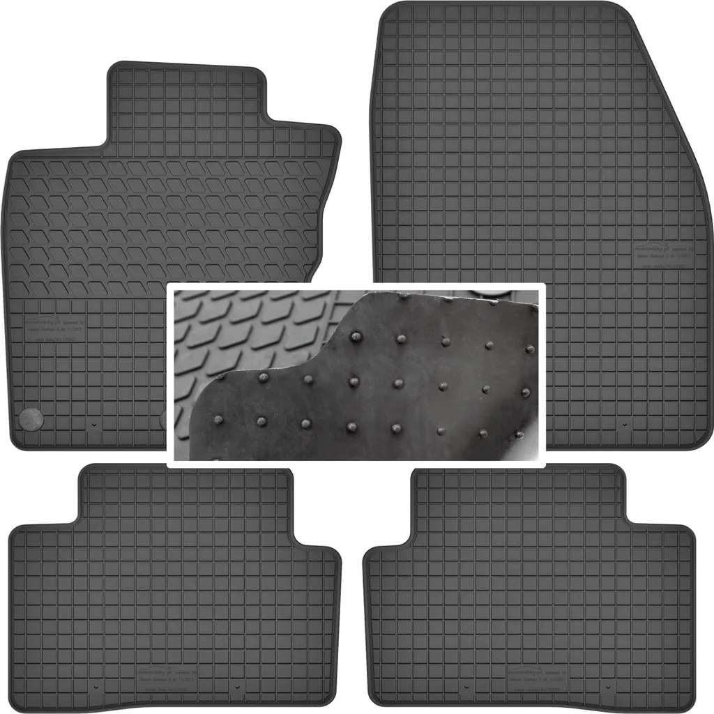 Tappetini in Gomma Nissan Qashqai II | Pronti per l'Avventura J11