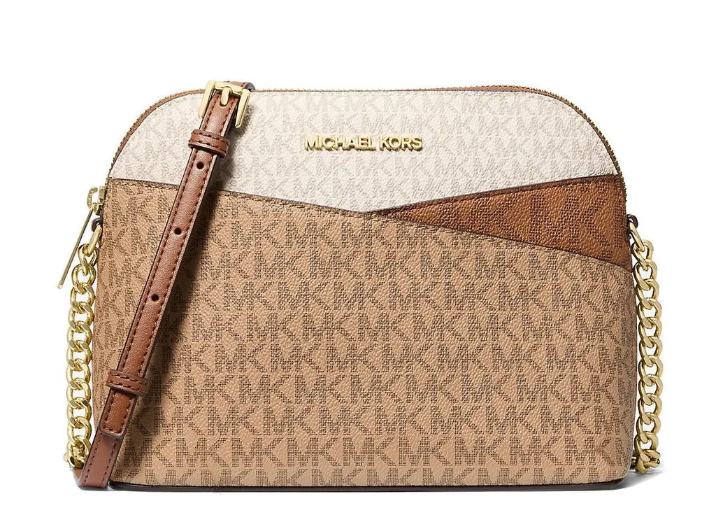 Sac bandoulière Michael Kors pour femme en toile monogramme marron