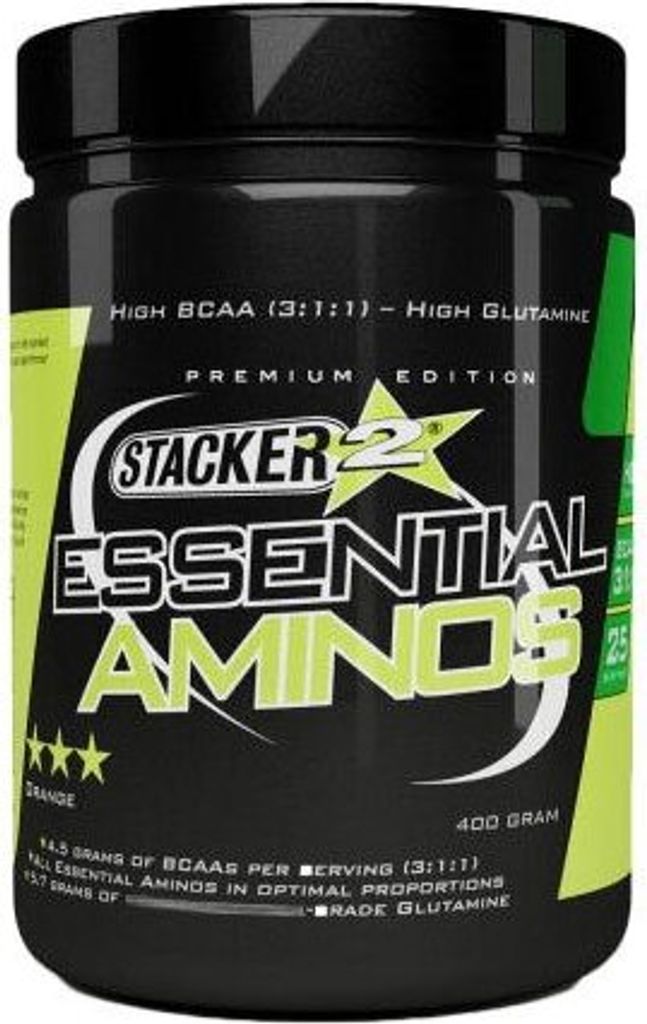 Stacker2 Essential Aminos (400g) Blue Raspberry - Aminosäuren - EAA