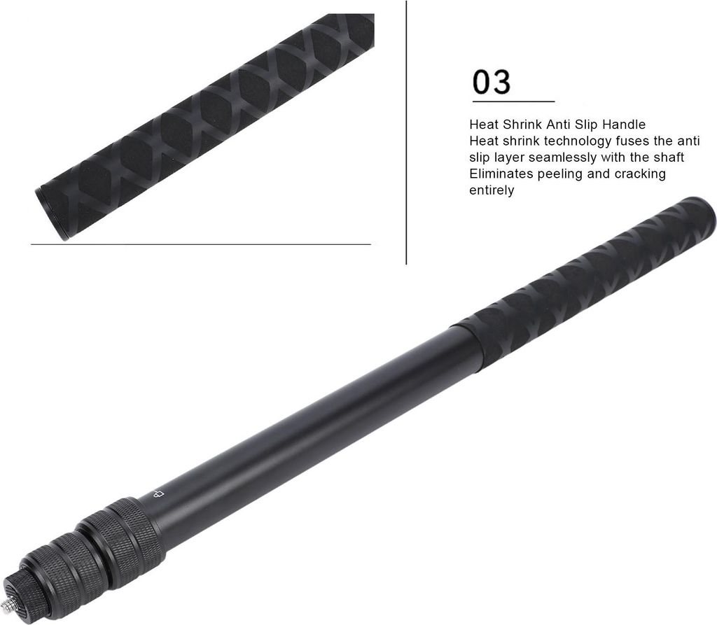 Unsichtbarer Selfie-Stick, passend für Insta 360 X5 X4 X3 X2 ONE RS GO Ultra 3s Action-Kamera, 1,15 m Verlängerungsstange aus Aluminiumlegierung