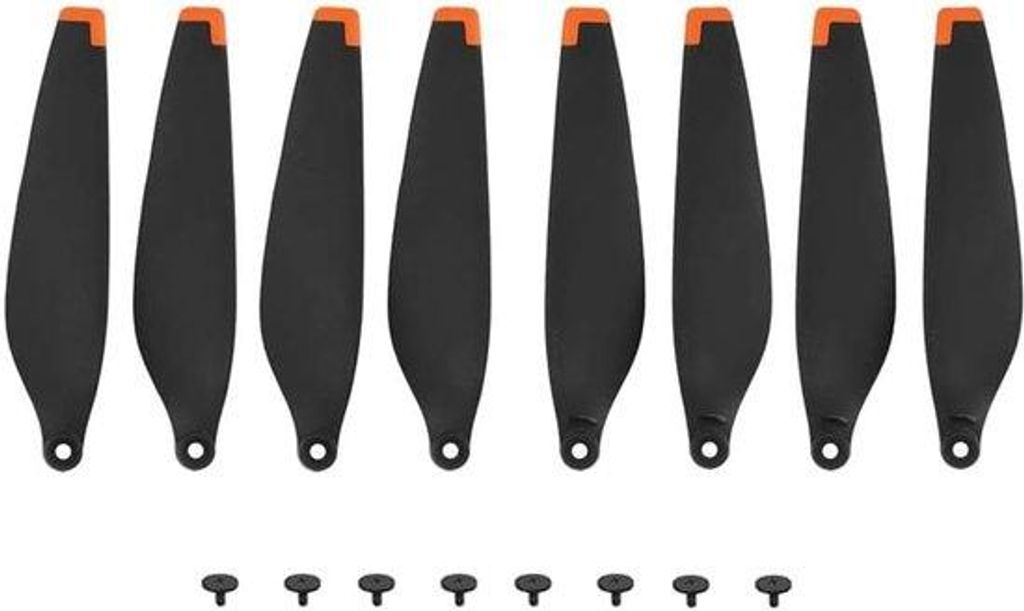 Propellers für Mini 3 Pro Drone, 8-teilig, 6030F, schalldämmend, schnell abmontierbar, orange, 8 Stück