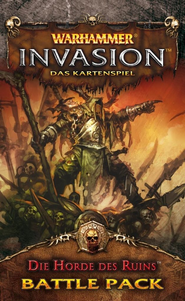 Asmodee FFGD2110 - Warhammer Invasion - Die Horde des Produktbild 
