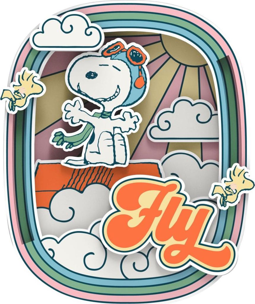 Die Peanuts Puremind Magnet Pilot Dreams Produktbild 