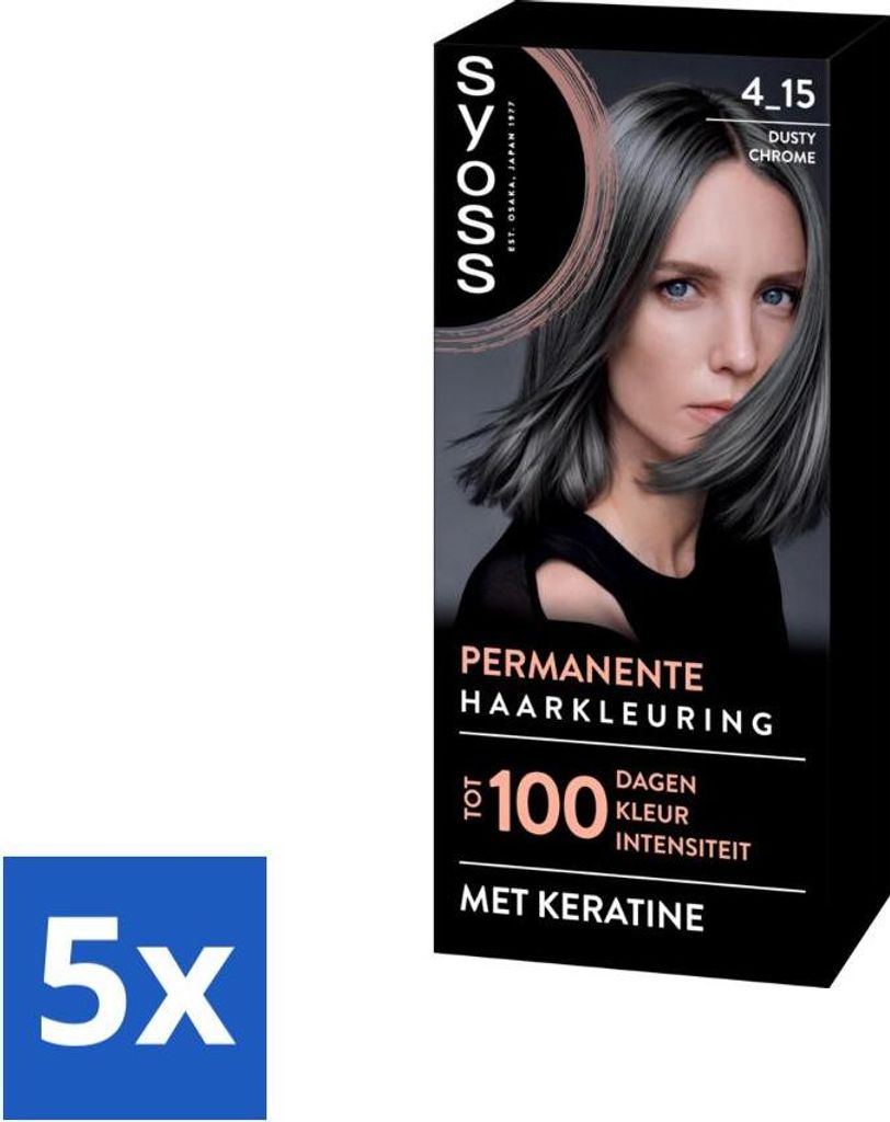 SYOSS - Kolor 4-15 Dusty Chrome - Farba do włosów - Zdjęcie produktu 