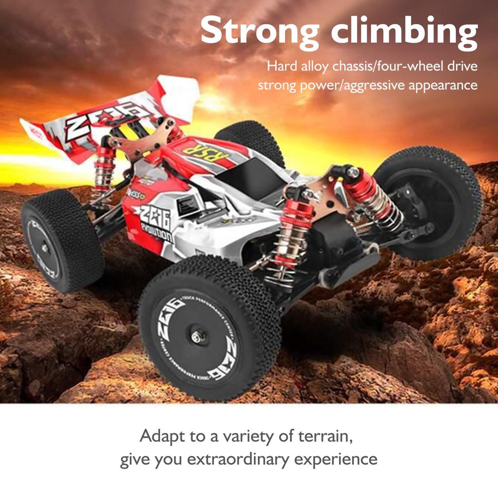 WLtoys 144001 1/14 2.4G 4 roues motrices 60 km / h Véhicule Buggy WLtoys 144001 1/14 2.4G 4 roues motrices 60 km / h Véhicule Buggy