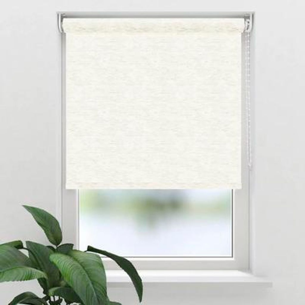 SOLUNA Tageslichtrollo D11 leinen 220x190 cm inkl. Klemmträger