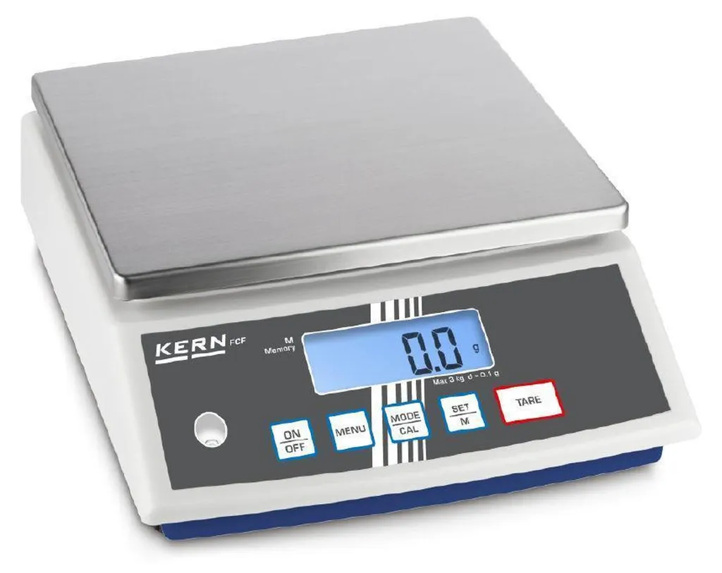 KERN FCF 30K-3 Balance de table 30 kg précision 1g pour pesage industrie