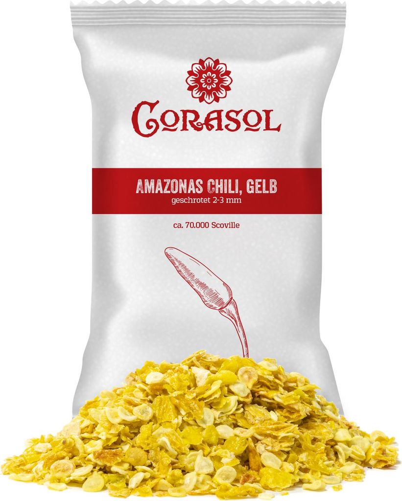 Corasol Amazonas Chili geschrotet, 2-3 mm ca. 70000 SHU (6 Produktbild 