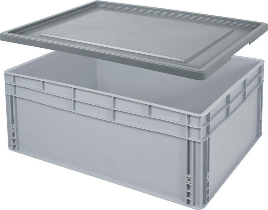 BRB Eurobox LxBxH 800 x 600 x 320 mm, 130 Liter, mit Produktbild 