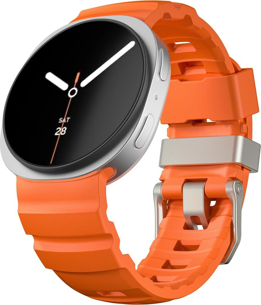 Strap-it Silikon 'Extreme' Armband mit Schnallenverschluss - passend für Samsung Galaxy Watch 8 - 40mm / Galaxy Watch 8 - 44mm / Galaxy Watch 8 Cl...