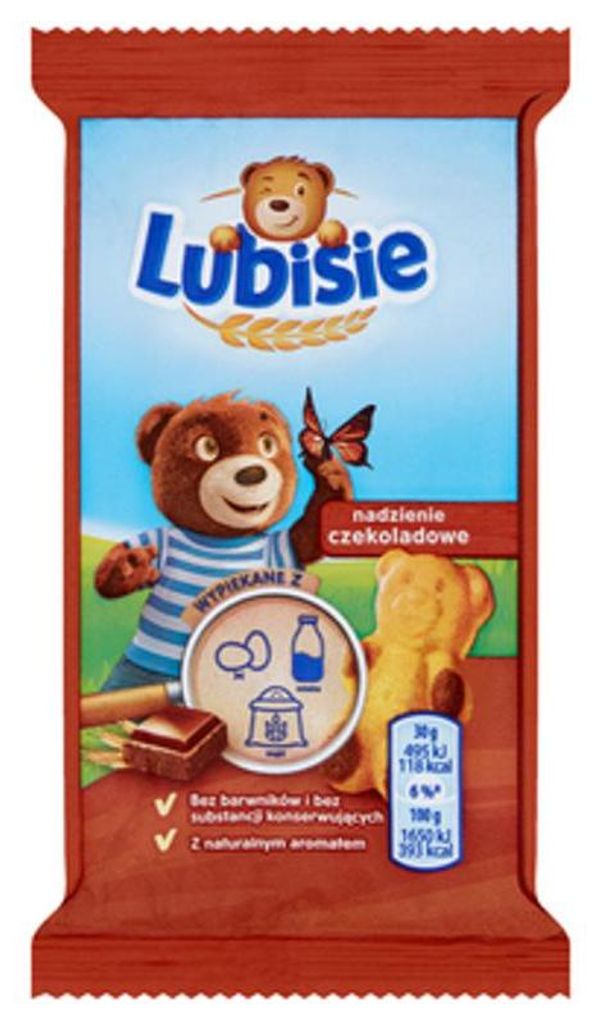 Lubisie Ciastka z nadzieniem czekoladowym Obrázok produktu 