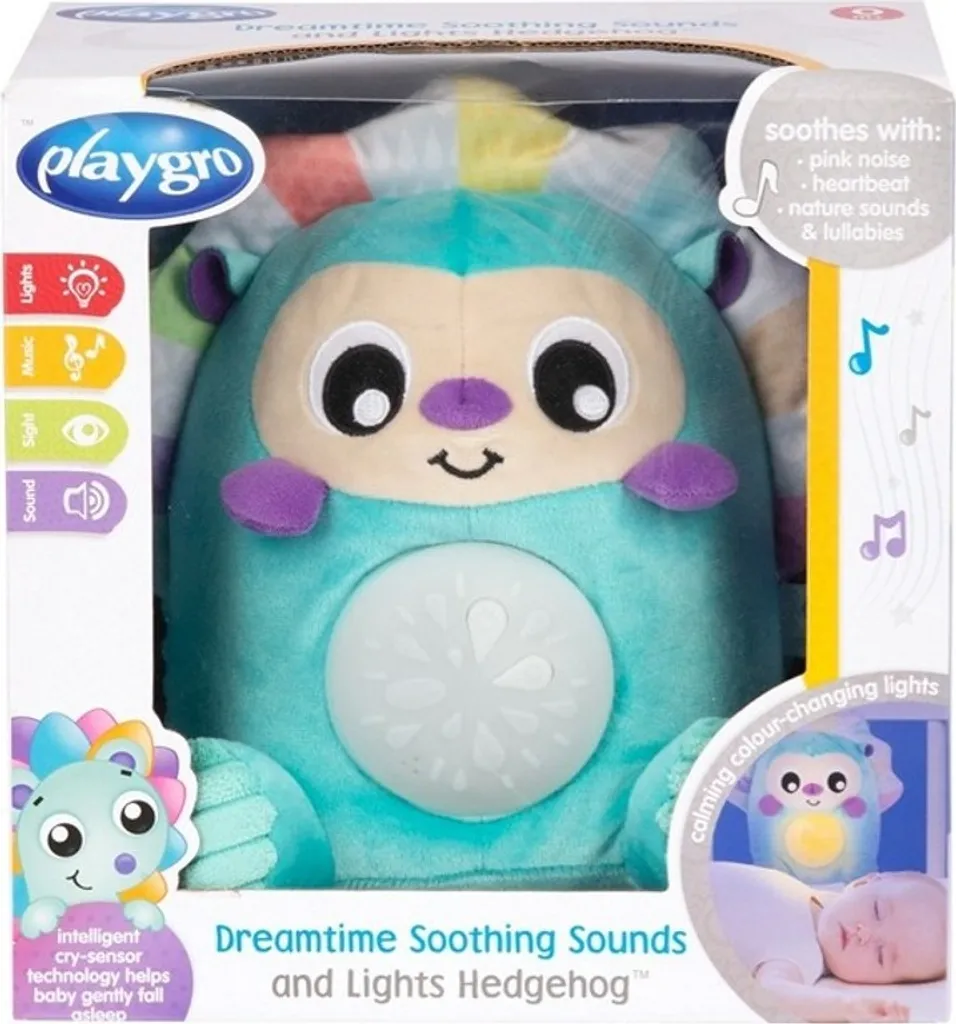 Veilleuse Musicale Bébé Ange d'Endormissement Playgro Multicolore Soft - 15