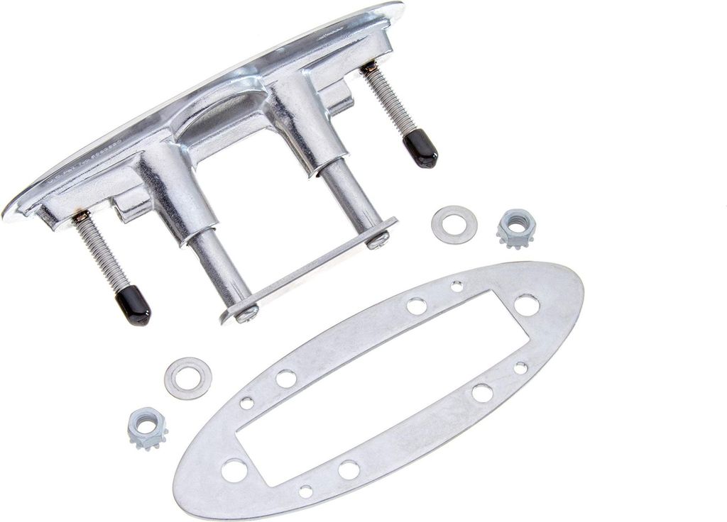 Attwood 66510-7 Poignée d'amarrage rétractable de 4,5" en Image du produit 
