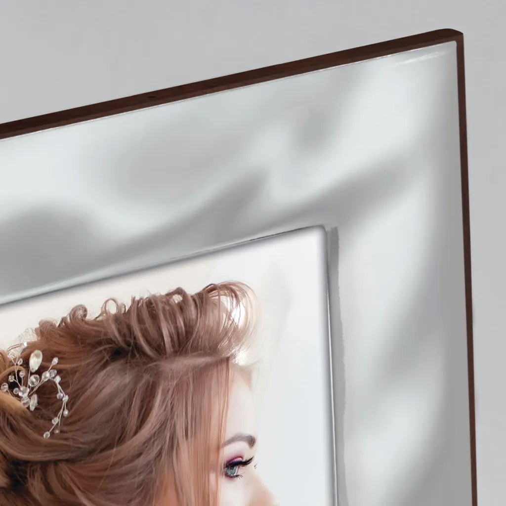 Cornice Savona 20x25 cm in Metallo Lucido Silver Plated | Made in Italy