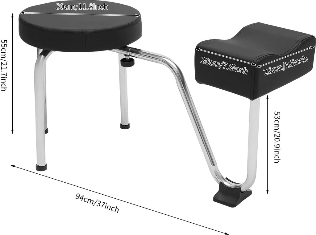 Sgabello Poggiapiedi per Pedicure Fai-da-te e Professionale