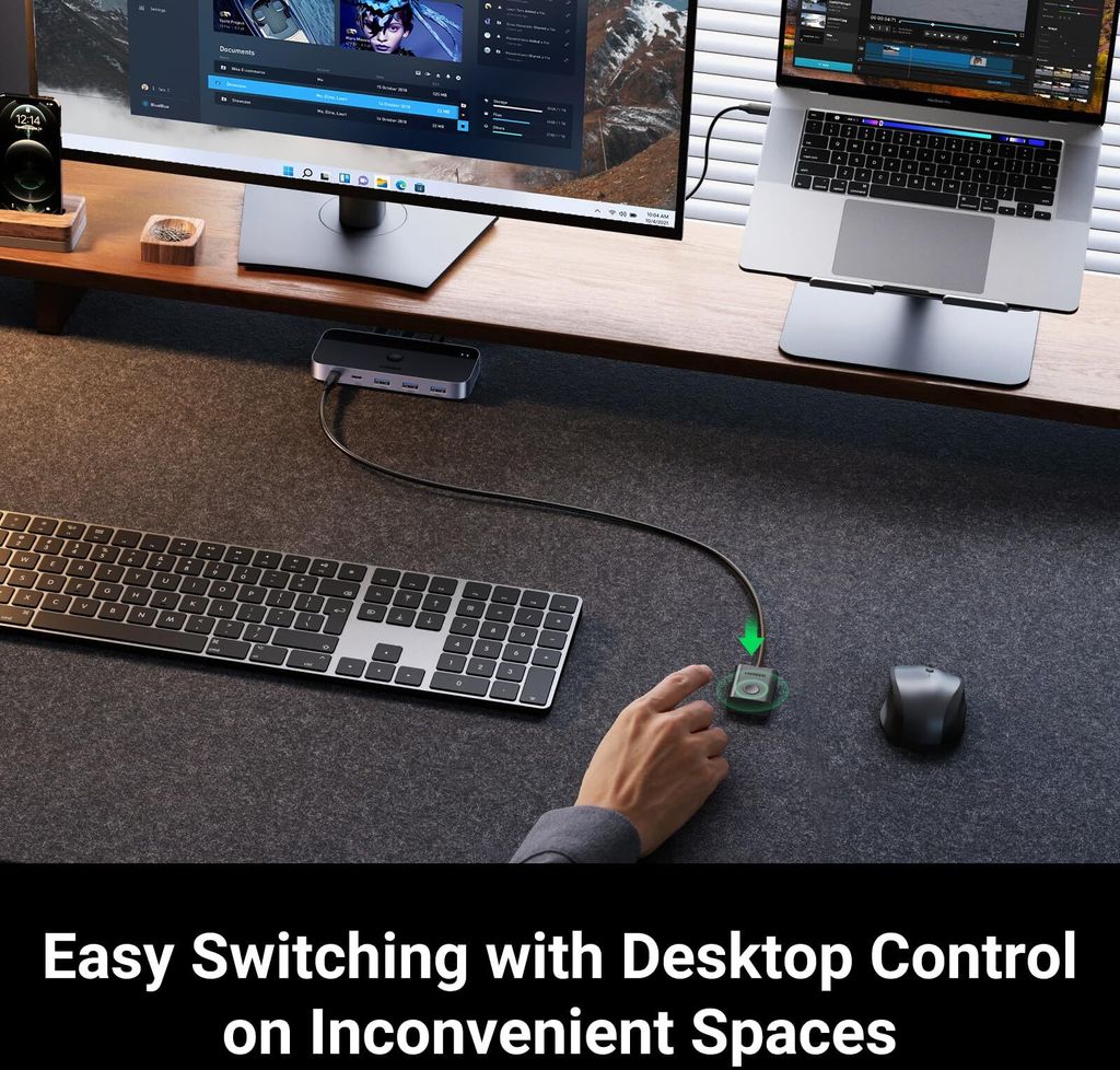 HUB - adaptér - CM662 USB 3.0 Switch 2 v 4 + 2x USB-A kabel Obrázek produktu 17