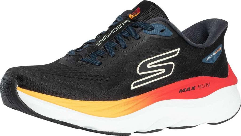 Skechers Slip-Ins Max Run Sneaker, Schwarz 47 EU