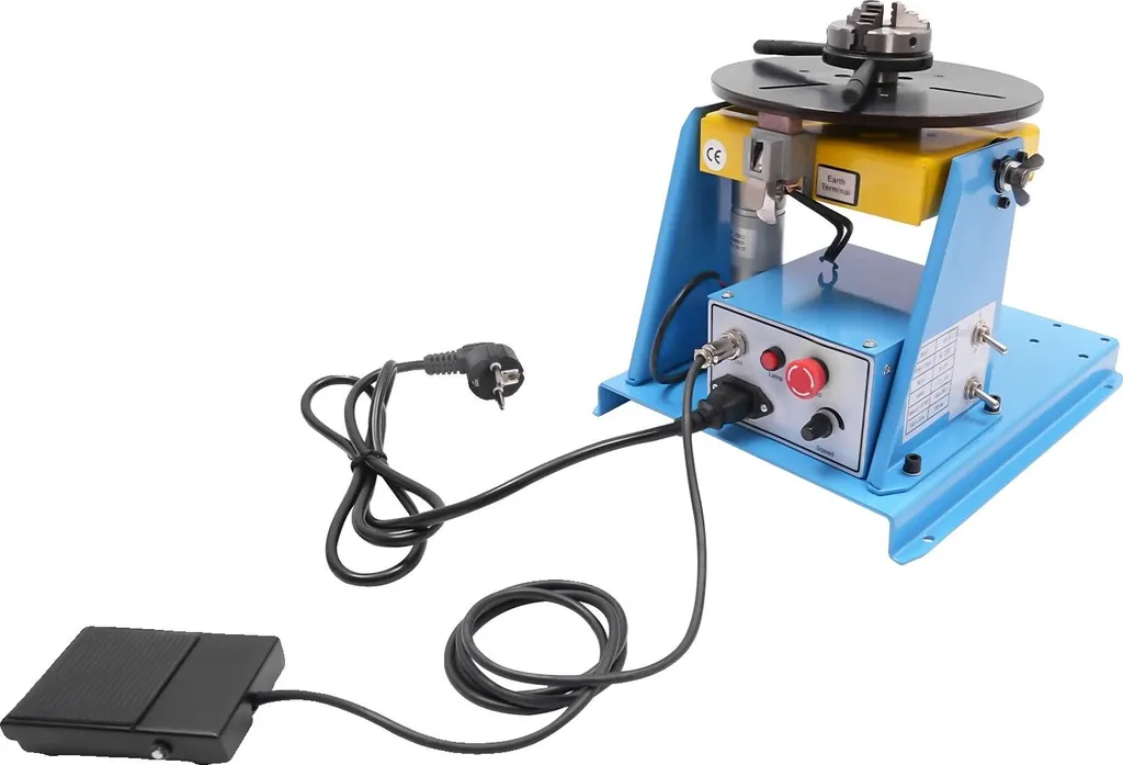 Plateau pivotant 10kg pour soudage, moteur DC 20W et vitesse réglable