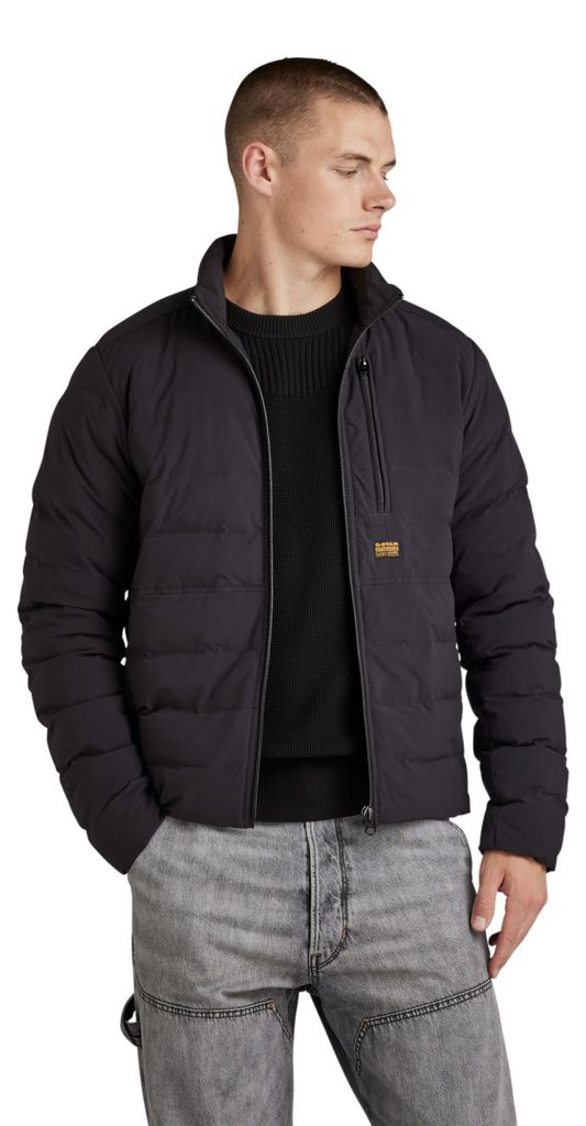 G-STAR FOUNDATION LINER JACKET, zwart Productafbeelding 