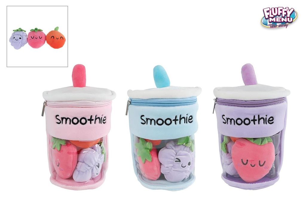 Van Manen's Trading Company Fluffy Menue Plüsch Smoothie + Immagine del prodotto 