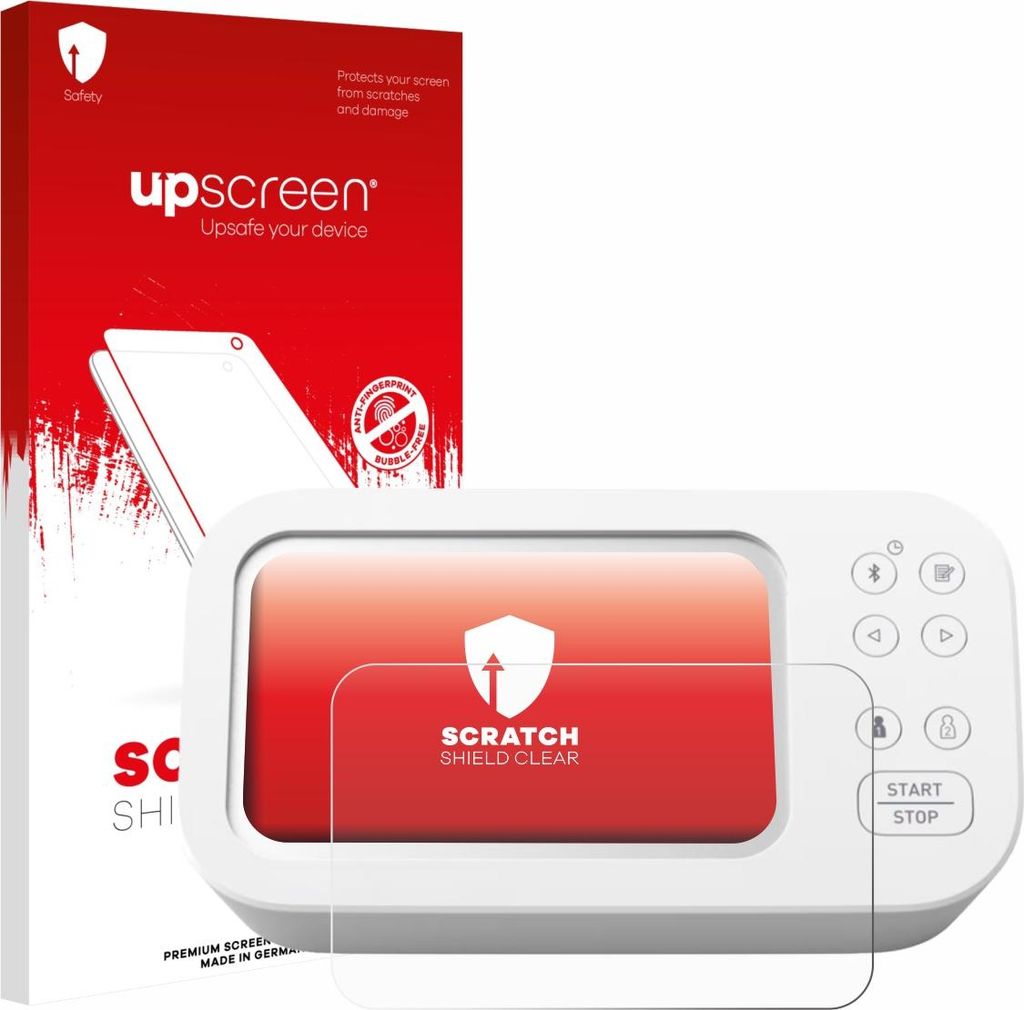 upscreen Schutzfolie für Omron X7 Smart AFib HEM-7380T1-EOSL Displayschutz Displayschutzfolie Folie Klar Transparent