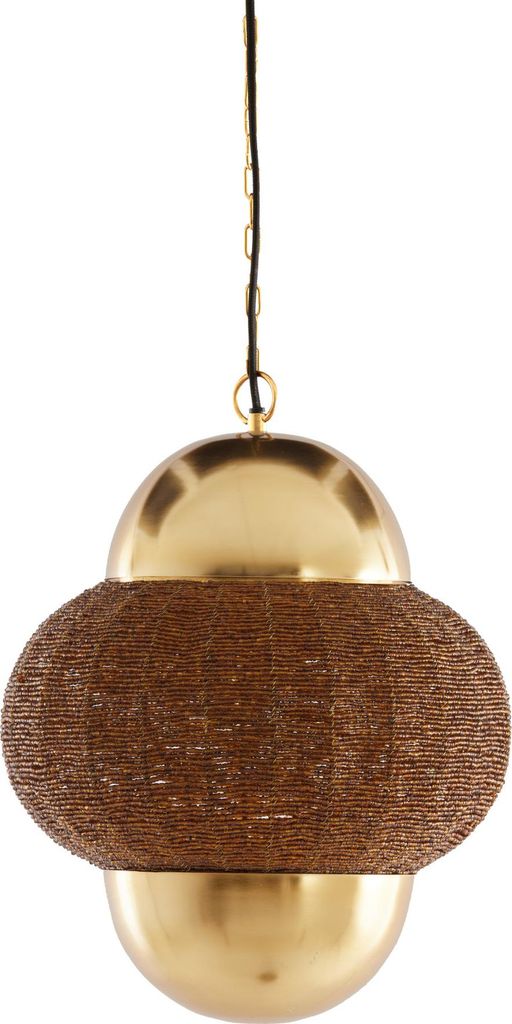 Light & Living - hängeleuchte - Cetara - braun - metall - E27 - 2983383