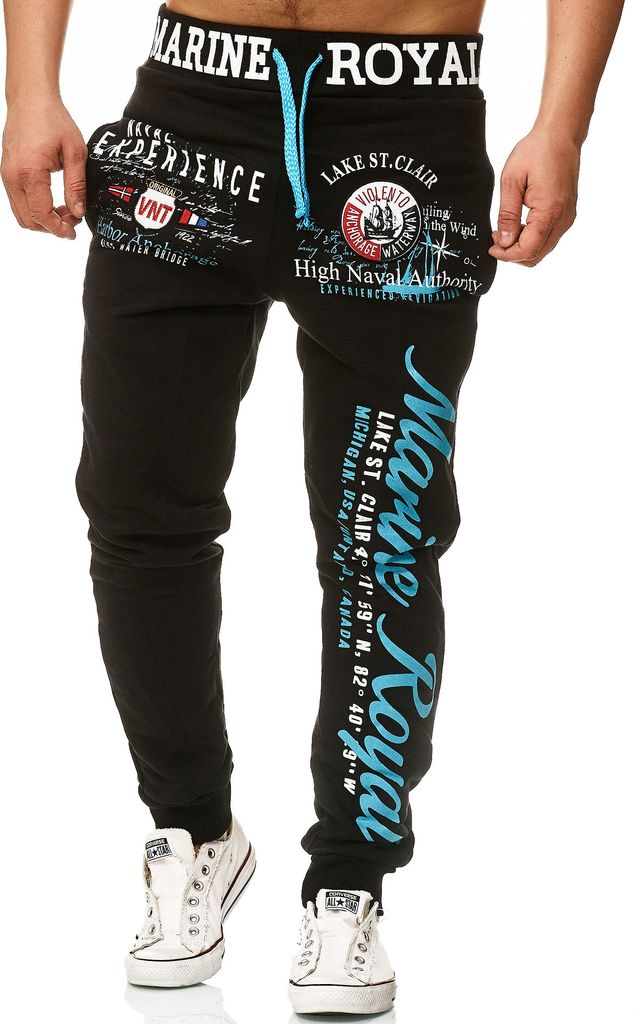 Herren Jogginghose | Freizeithose | Marine 512  Produktbild 