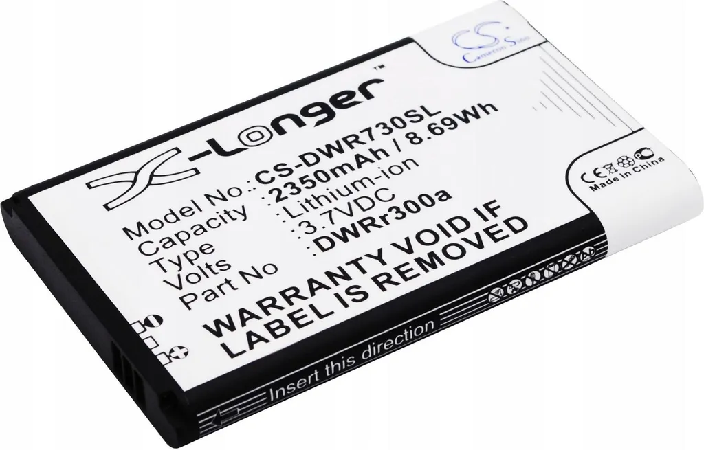 Batterie Rechargeable Li-ion pour Hotspot 3G D-Link DWR-730 Haute Densité